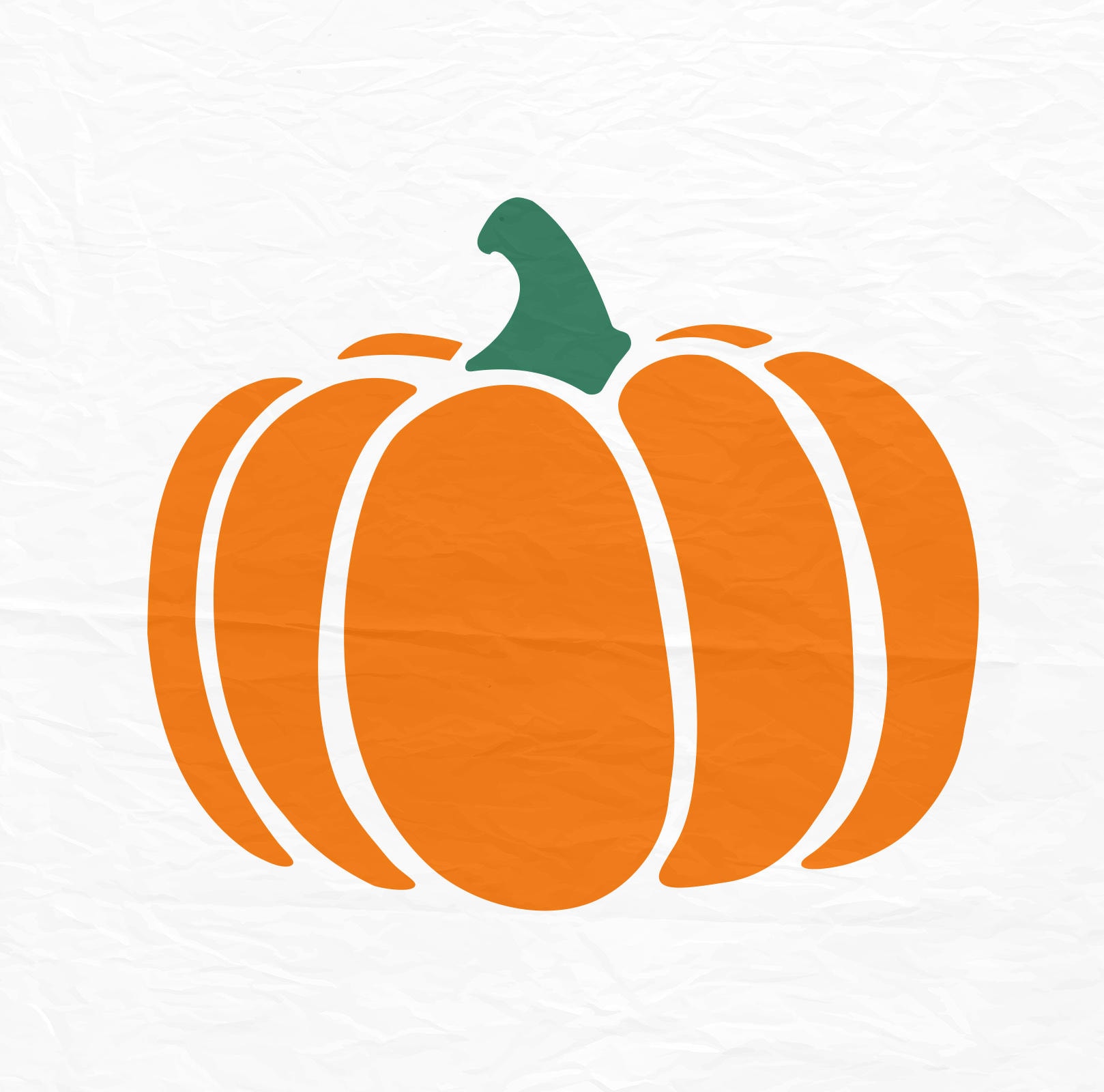 Download Pumpkin SVG Pumpkin Cut File Silhouette Cut File Cricut Cut | Etsy