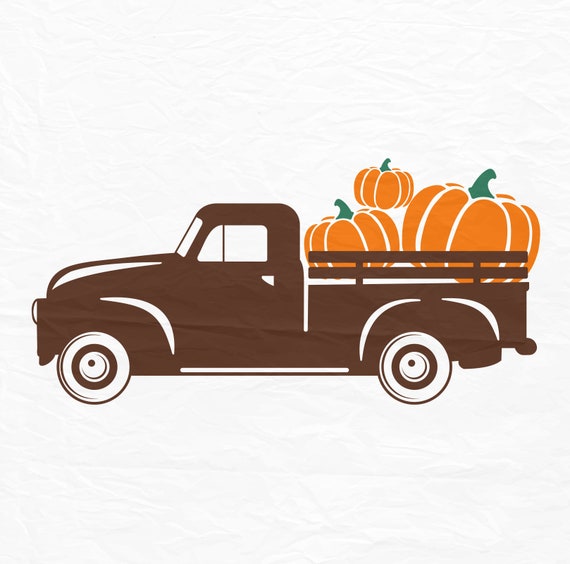 Free Free 268 Truck With Pumpkins Svg Free SVG PNG EPS DXF File