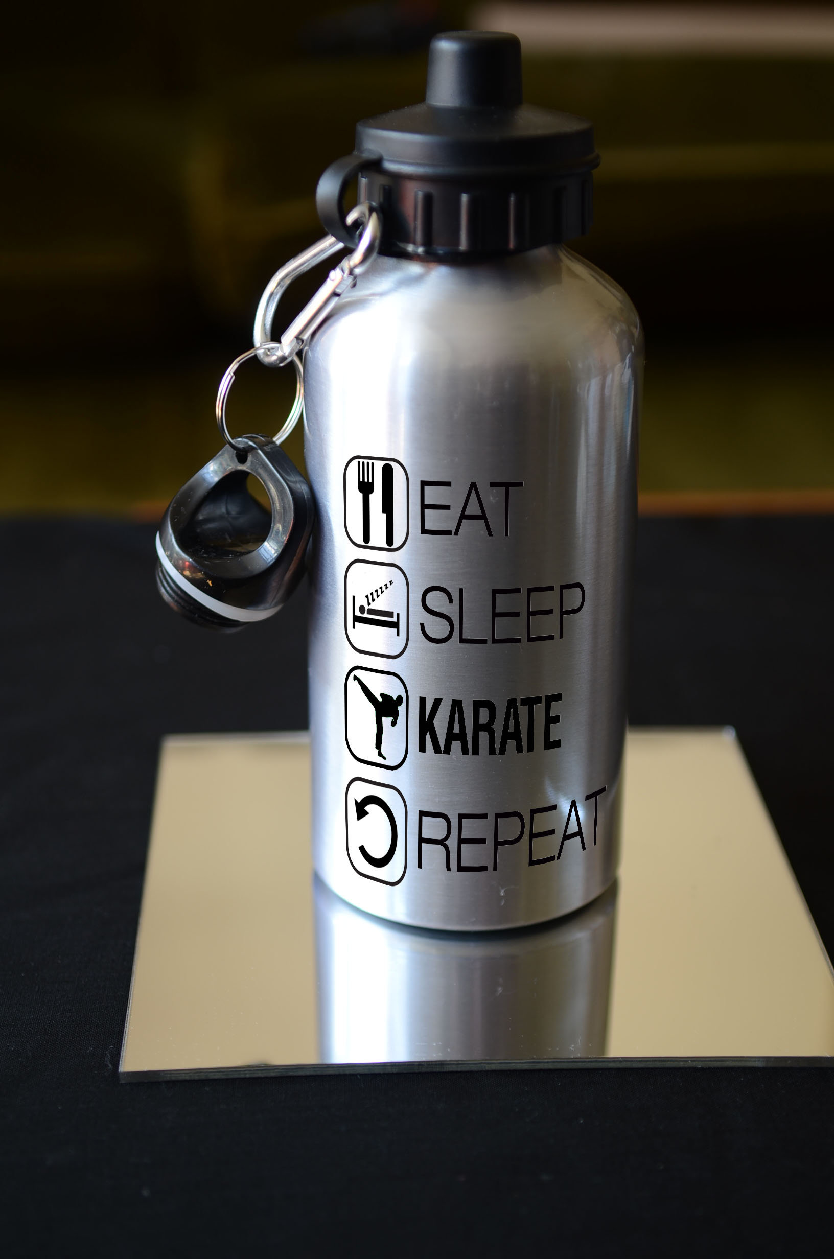 KARATE GIFT. Eat Sleep Karate Sublimation Printed 500ml Water Etsy UK