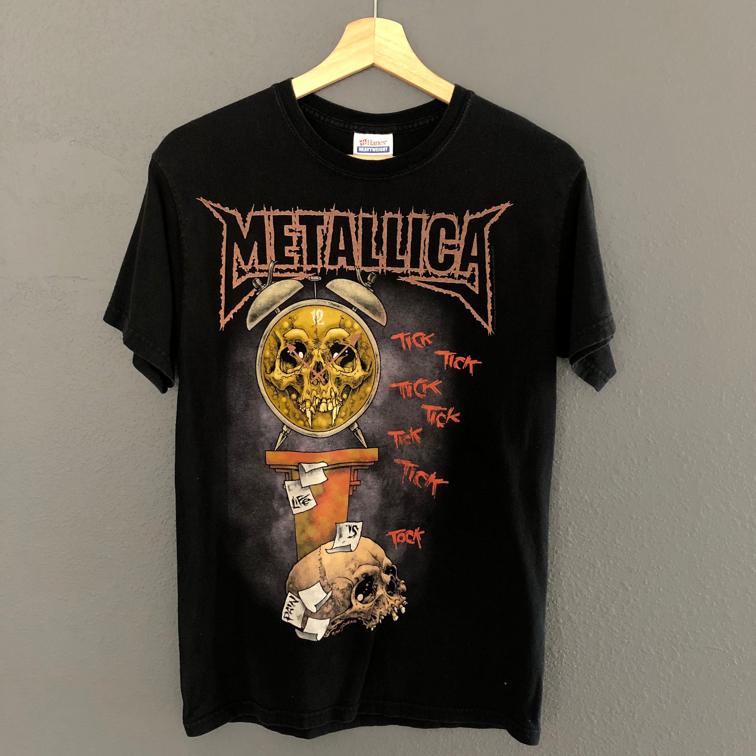 Manga hul Banquet Vintage Metallica/Pushead T-shirt