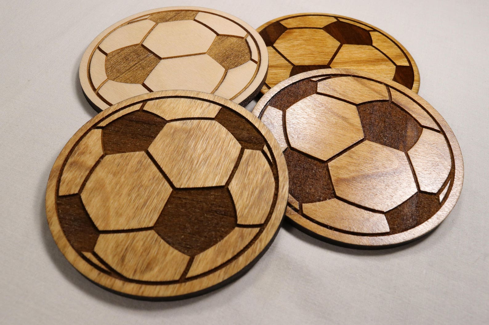 SOCCER Coaster Set Soccer Fan Gift Set Soccer Coach Gift Etsy