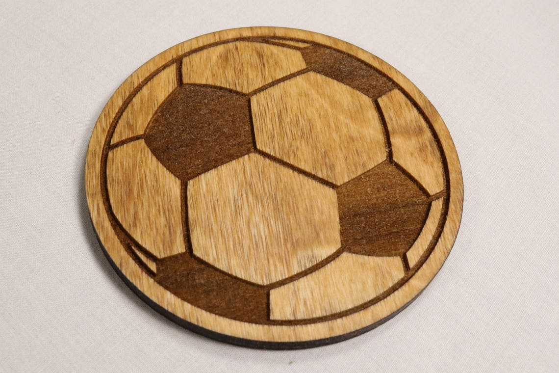 SOCCER Coaster Set Soccer Fan Gift Set Soccer Coach Gift Etsy