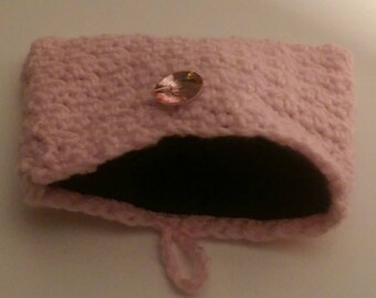 Roze bekleed Clutch tas haken