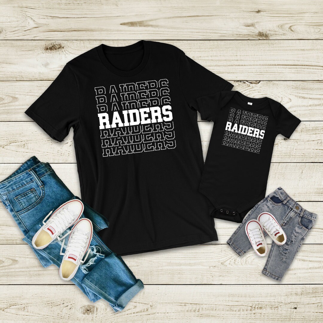 father son raiders shirts