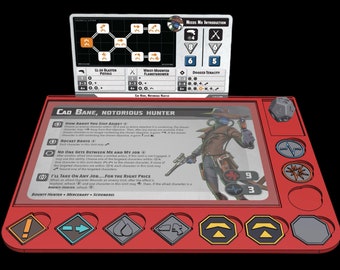 Star Wars Shatterpoint - Unit Tray with Tokens (Digital STL File) - Game Accessory