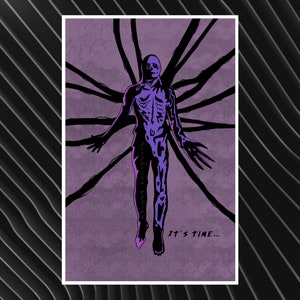 Vecna, &quot;It&#39;s Time&quot; 11x17 Digital Art Print, Unframed