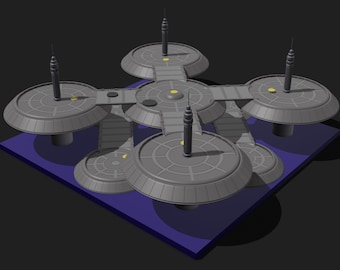 Star Wars Shatterpoint Kamino Terrain - Digital STL