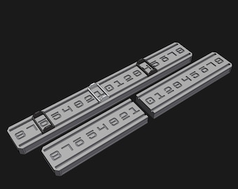 Star Wars Shatterpoint - Struggle Track Slider (Digital STL File) - Game Accessory