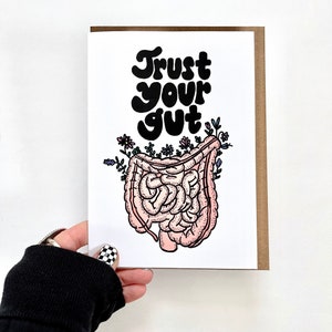 Faites confiance à votre instinct | Vous avez ce | Carte d’encouragement
