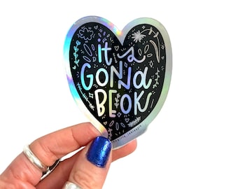 It's Gonna Be Ok | Holographic | Quote Sticker | Laptop Sticker | Hydroflask Sticker | Heart