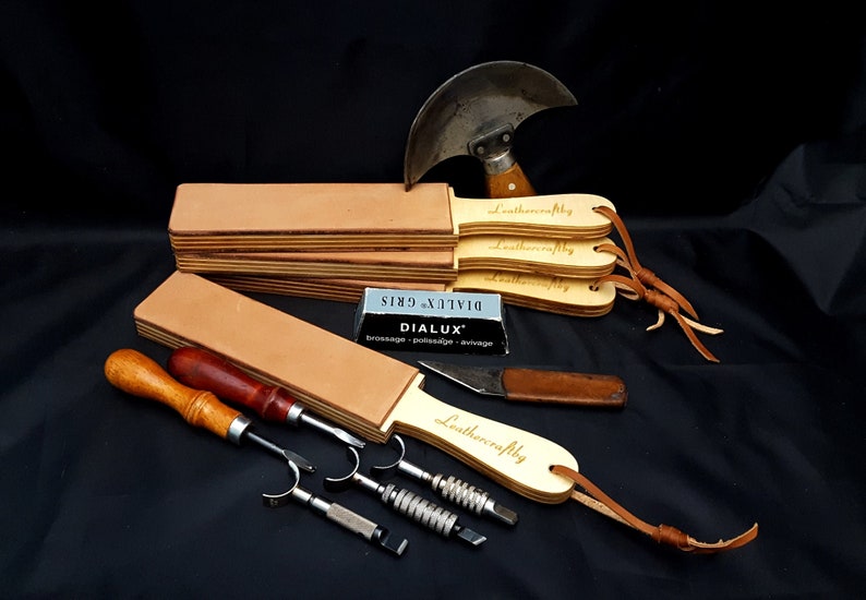 Double Sided Leather Strop for Leather Tools/knives/knife Etsy