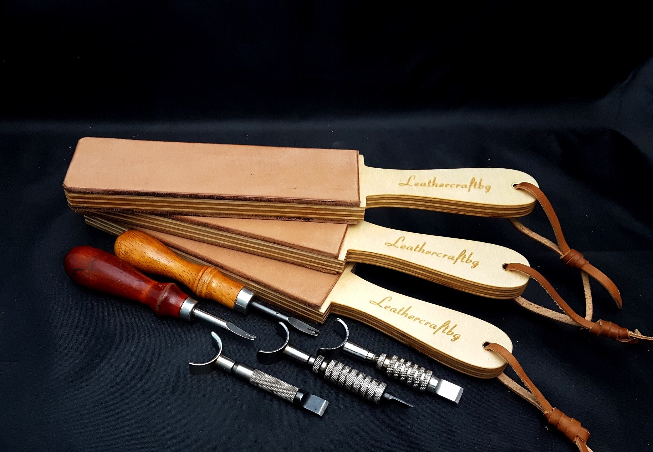 Double Sided Leather Strop for Leather Tools/knives/knife Etsy