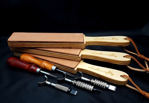 Knife Sharpening Leather Strop Strop for Burr Removal One-sided Leather  Sharpening Strop Sharpening Tools and Equipment 