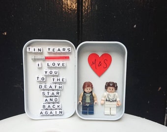 tin anniversary gift etsy
