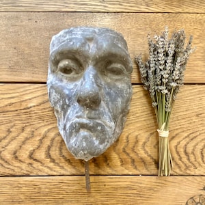 Busto de Rodin / máscara facial - Escultura - 1960's
