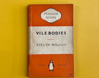 Cuerpos viles - Evelyn Waugh - 1955 Vintage Penguin Book