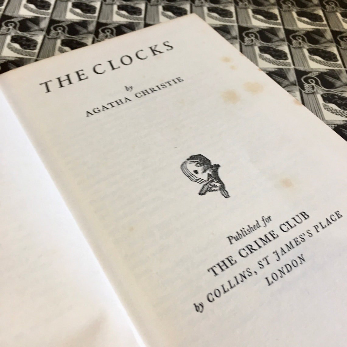 The Clocks Agatha Christie First Edition Book Etsy