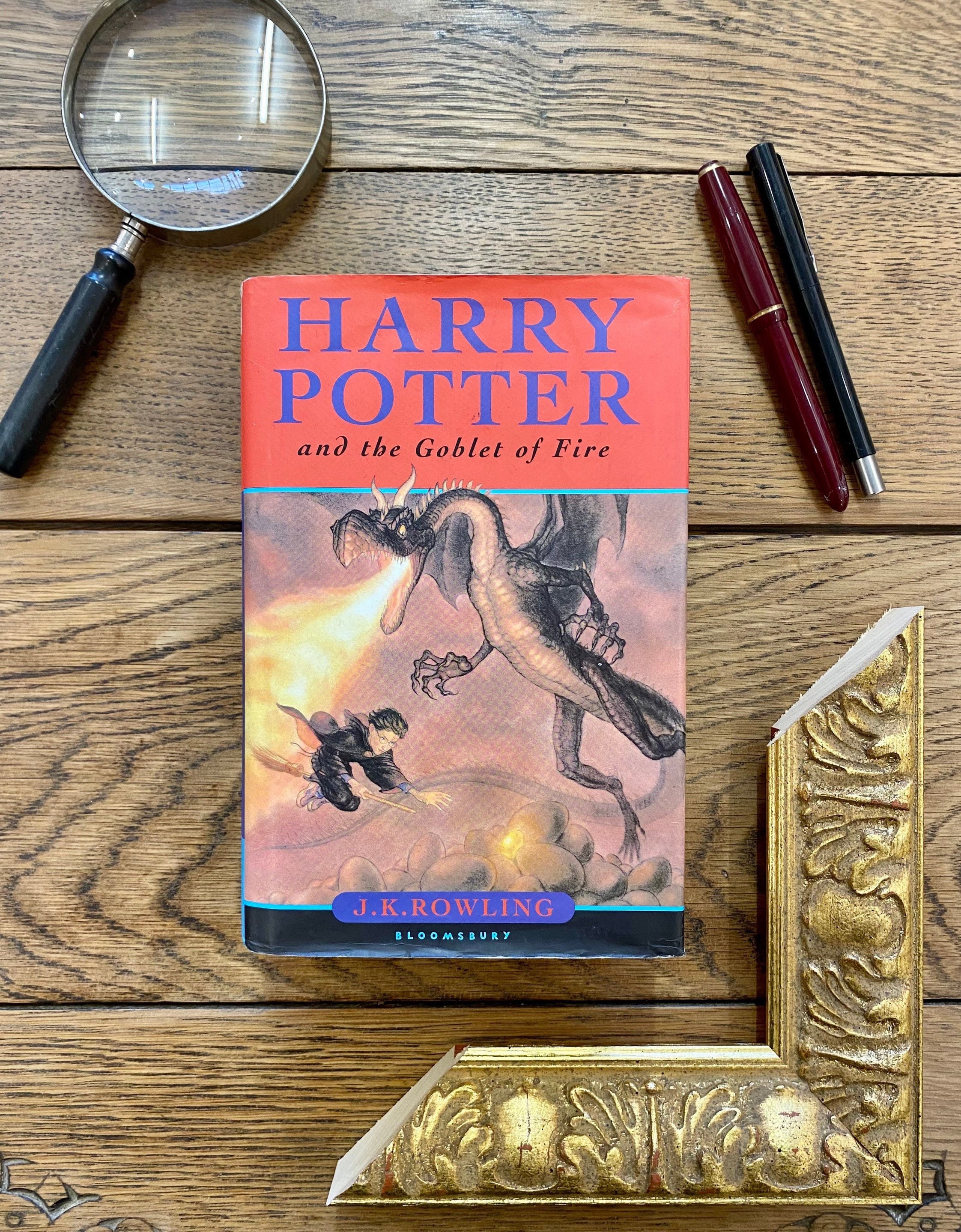 Harry Potter and the Goblet of Fire signed J. K. Rowling 1st