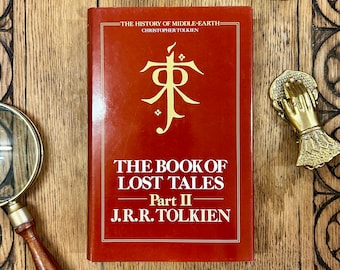 The Book of Lost Tales Part 2 - J. R. R. Tolkien - 1991 1st Edition - Classic Vintage Book