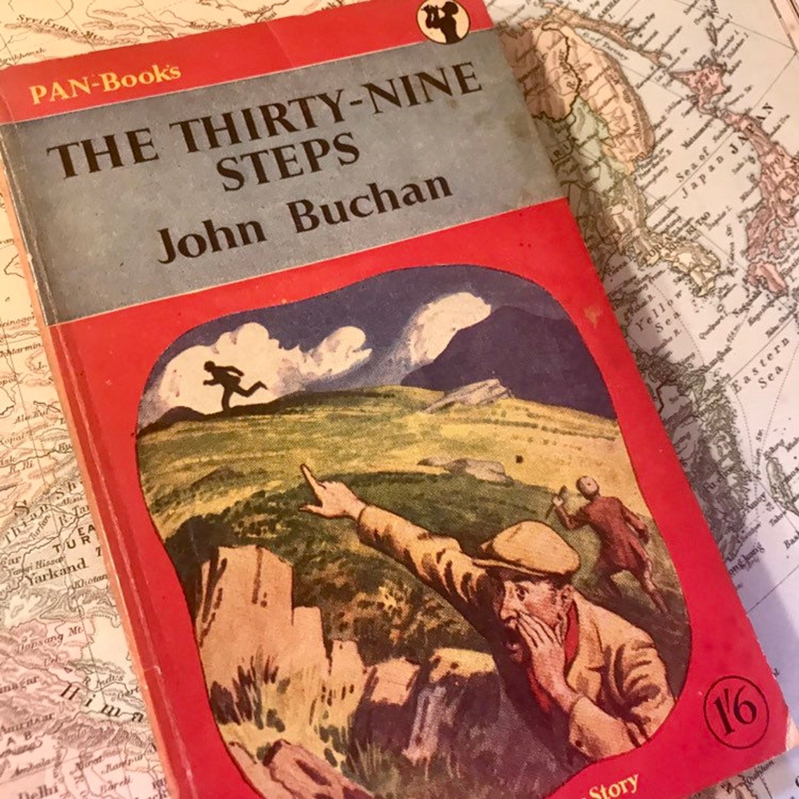 PAN BOOKS The Thirty Nine Steps John Buchan Etsy