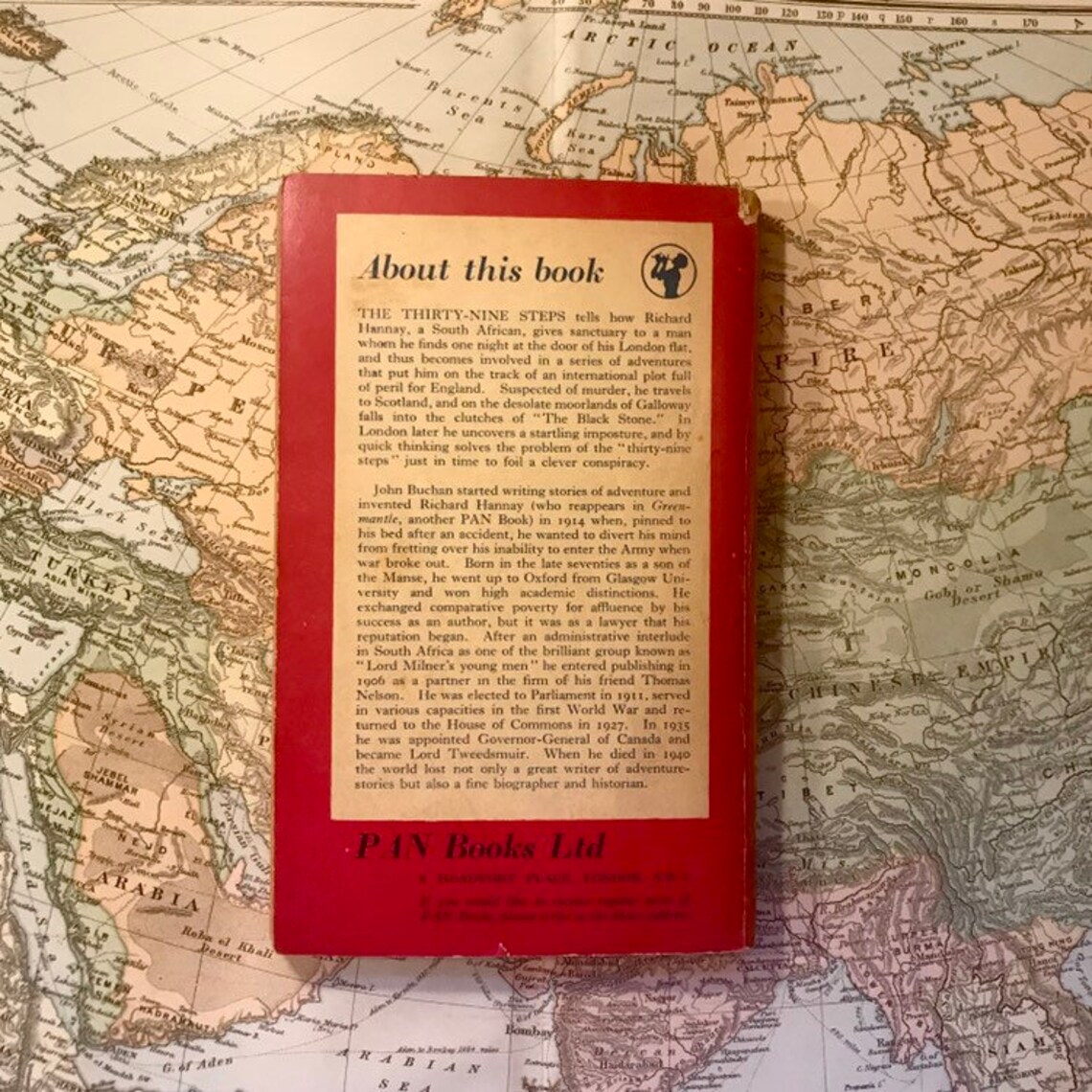 PAN BOOKS The Thirty Nine Steps John Buchan Etsy