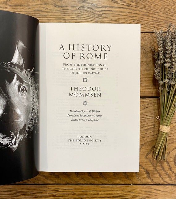 ローマ史 The History of Rome 全5巻 Mommsen著 Amazon.com: The