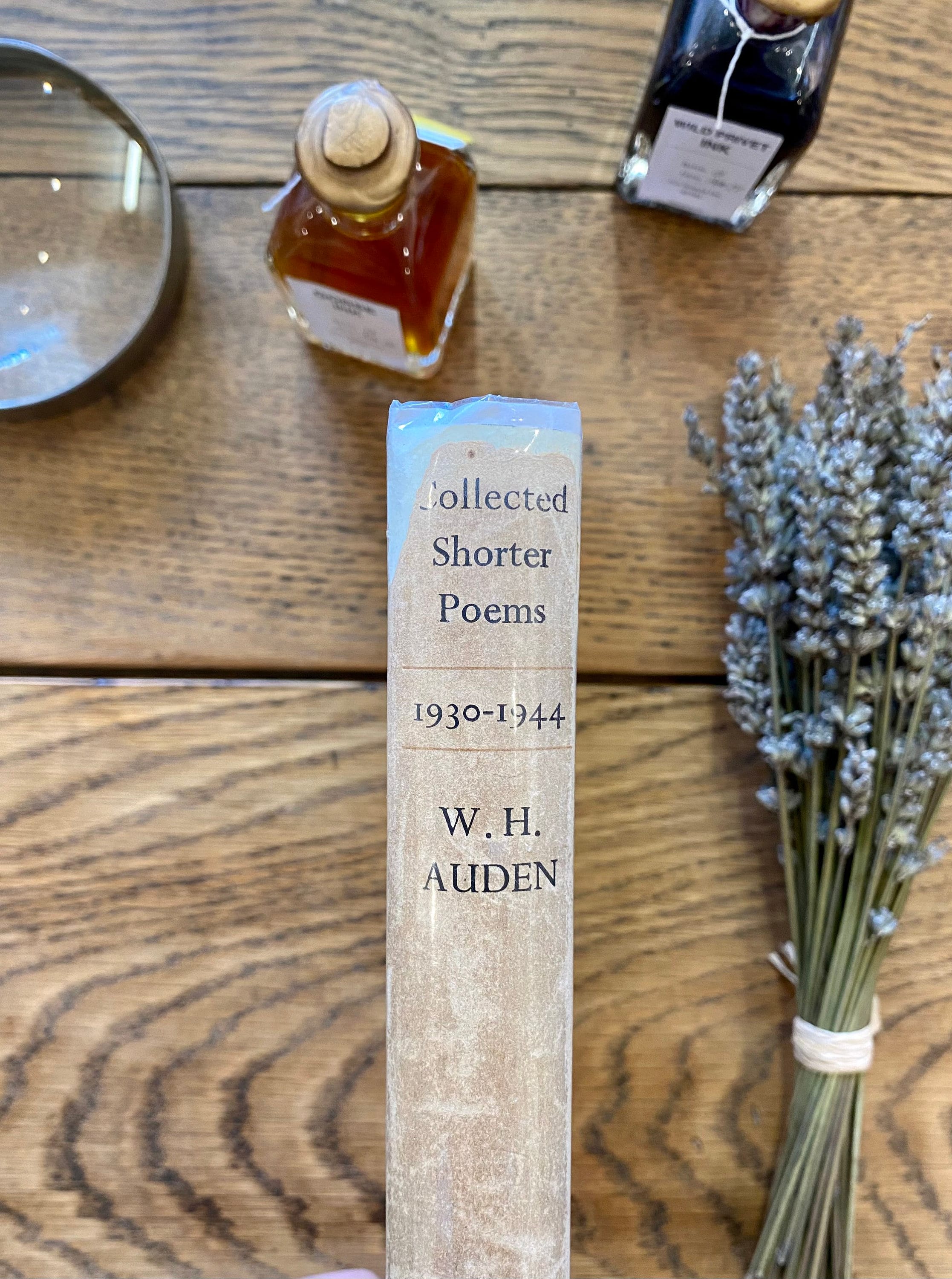 Collected Shorter Poems Auden 1950 Vintage Poetry Book 