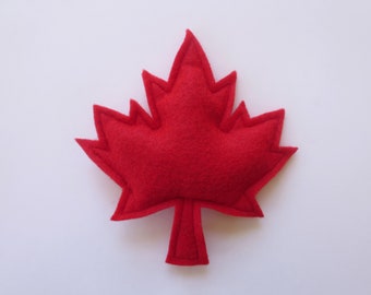 Cat toys Catnip Maple leaf Catnip toy for gift for cat lover organic catnip toy unique cat toy cute cat toy handmade felt cat toy Canada day