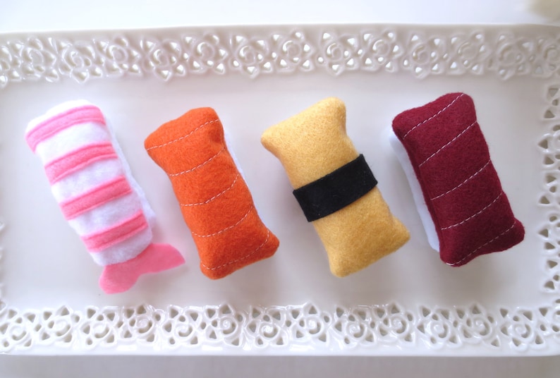 Cat Toys Catnip Sushi Catnip Toy for Cat Gift for Cat Lover Etsy Canada