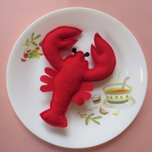 Cat toys Catnip Lobster Catnip toy for cat gift for cat lover organic catnip toy unique cat toy cute cat toy handmade cat toy birthday cat