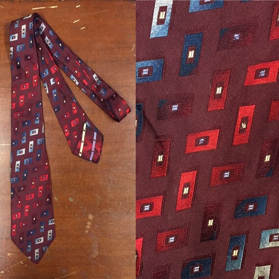 Vintage 1930’s, Grayco, Geometric Design Swing Tie