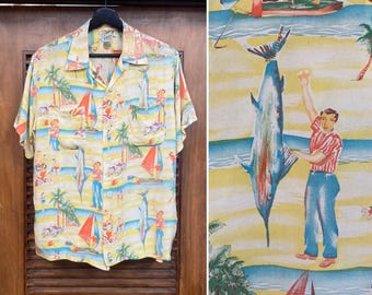 1950年代のヴィンテージ「ランド・オブ・アロハ」カートゥーン