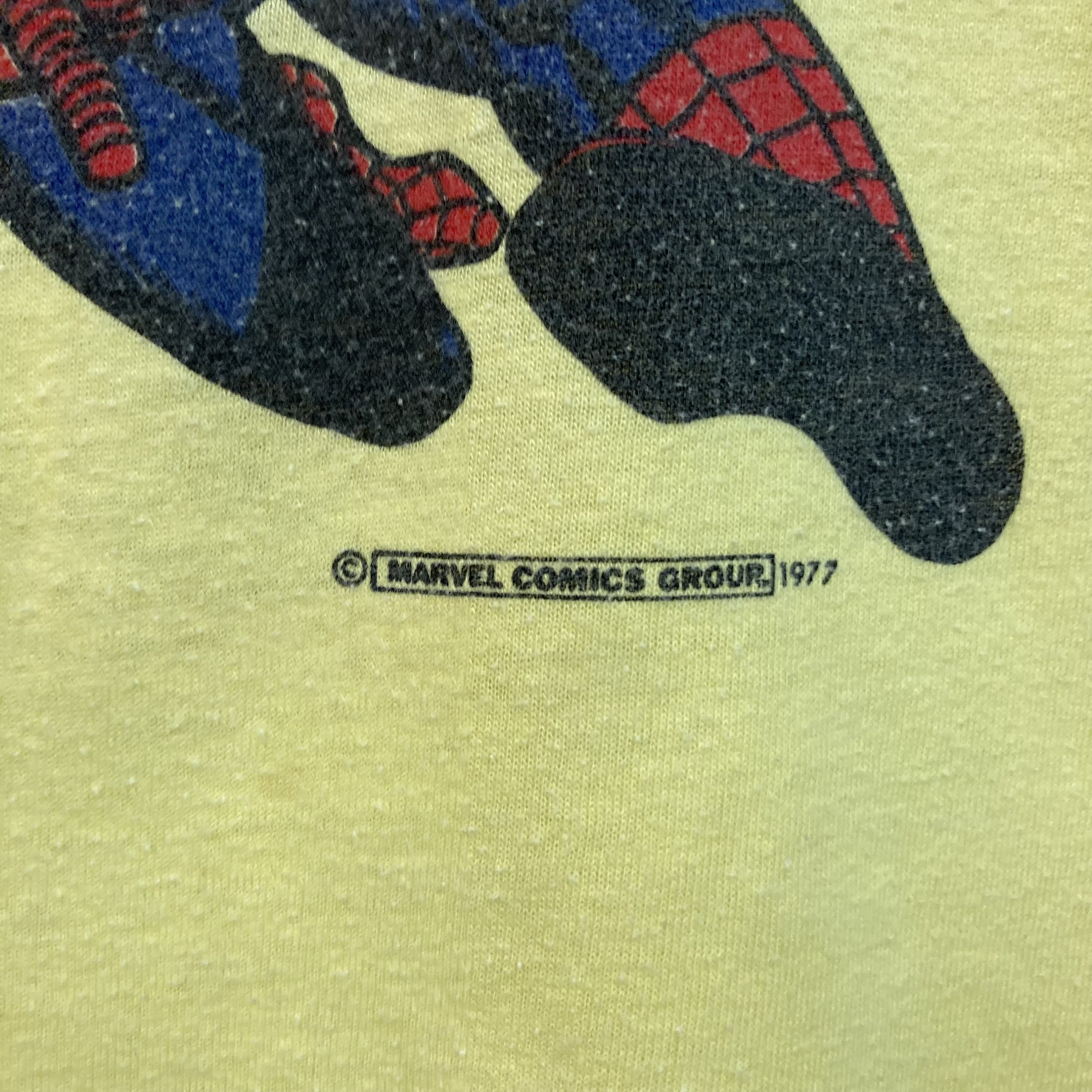 ヴィンテージ　スパイダーマン　グッズ ヴィンテージ 1970 年代 1977 年製 スパイダーマン マーベル コミック