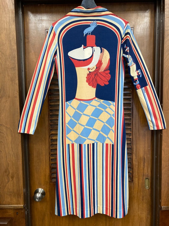 Vintage 1960s Gene Berk Design Mod Clown Circus P… - image 10