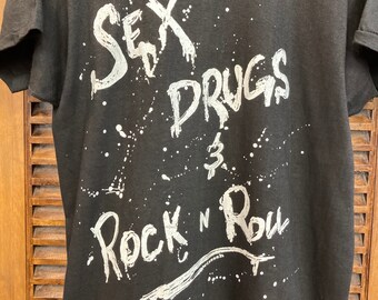 sportswear◆80s/sex is better than drugs with the righ tpussher/カットソー/M sportswear 80s sex is better than drugs with the righ