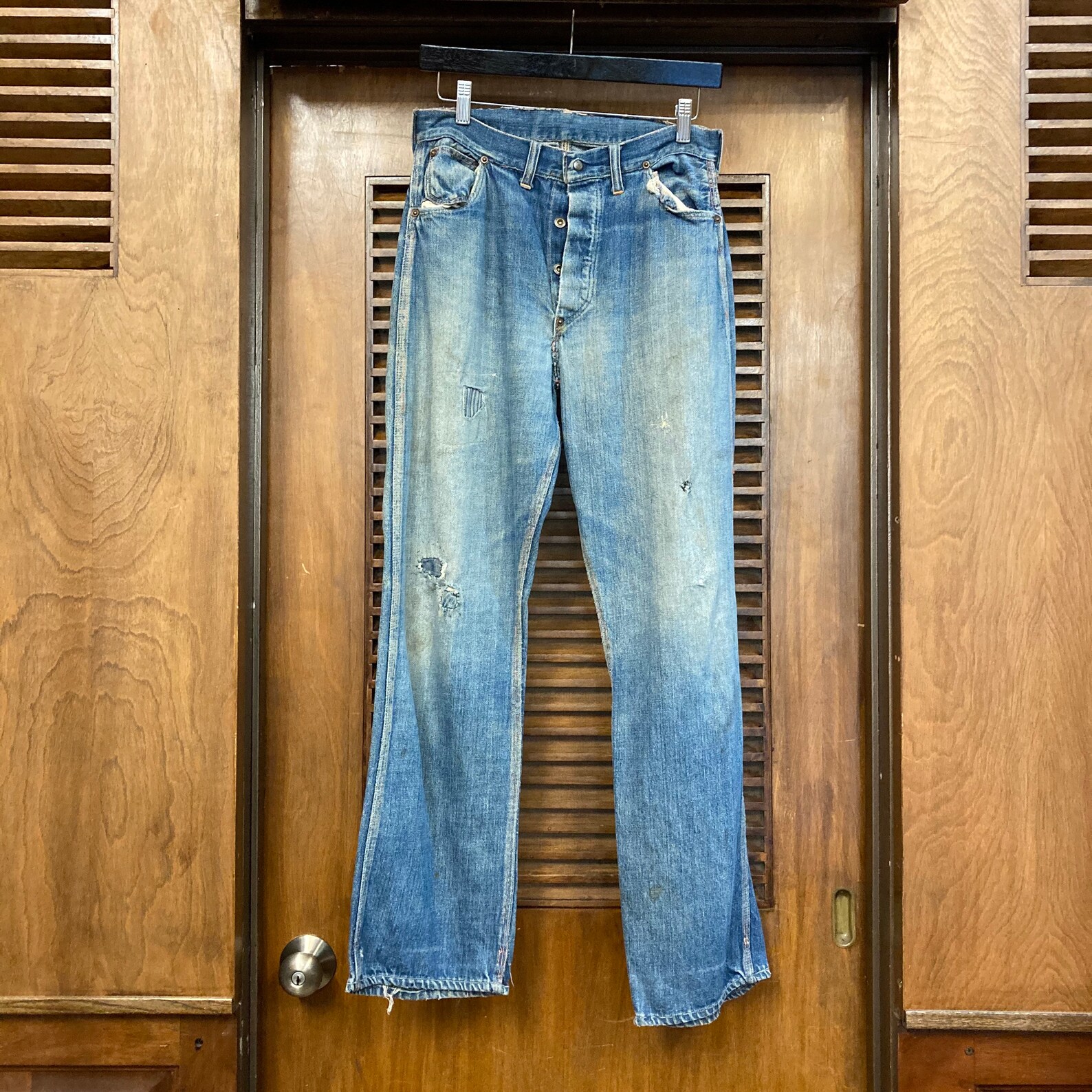 Vintage 1930s Workwear Farm Back Buckle Denim Jeans 30s | Etsy