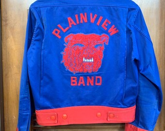 Vintage 1950's Bulldog Two-tone Plainview Band Workwear