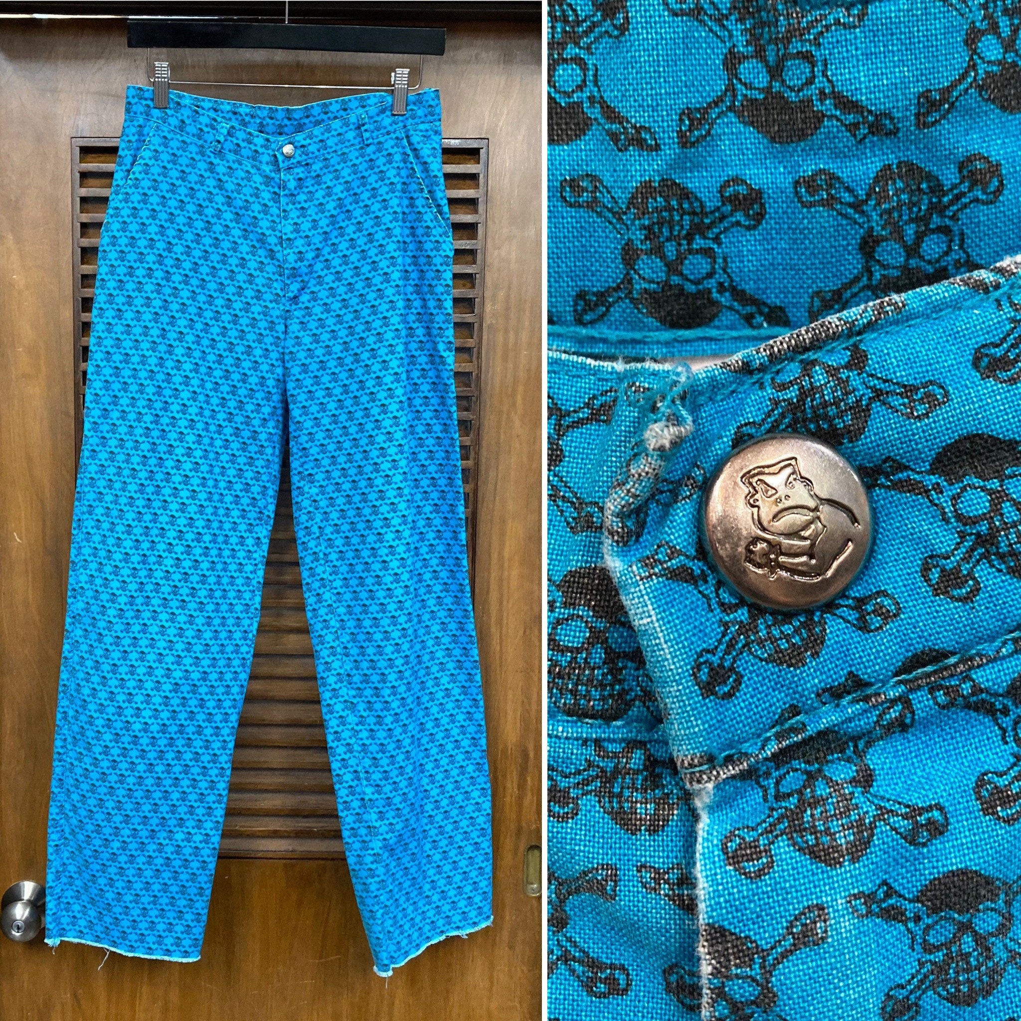 Vintage 1980s lifes a Beach Skull Print Pants, 80s New Wave, Vintage Skate, Vintage Surf, Vintage Punk, Vintage Clothing - Etsy Vintage 1980s lifes a Beach Skull Print Pants, 80s New Wave, Vintage Skate, Vintage Surf, Vintage Punk, Vintage Clothing - Etsy