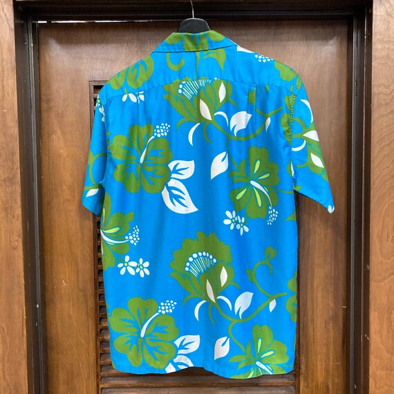 Vintage 1960’s “Kamehameha” Mod Floral Cotton Tik… - image 4