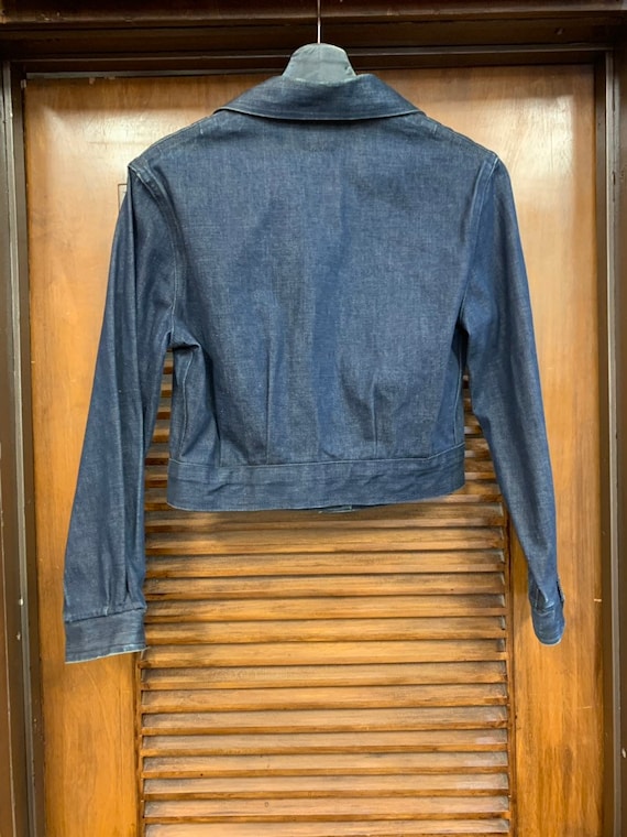 Vintage 1950's Levi's Studded Denim Shirt Jacket, Vintage Vintage 1950's Levi's Studded Denim Shirt Jacket, Vintage