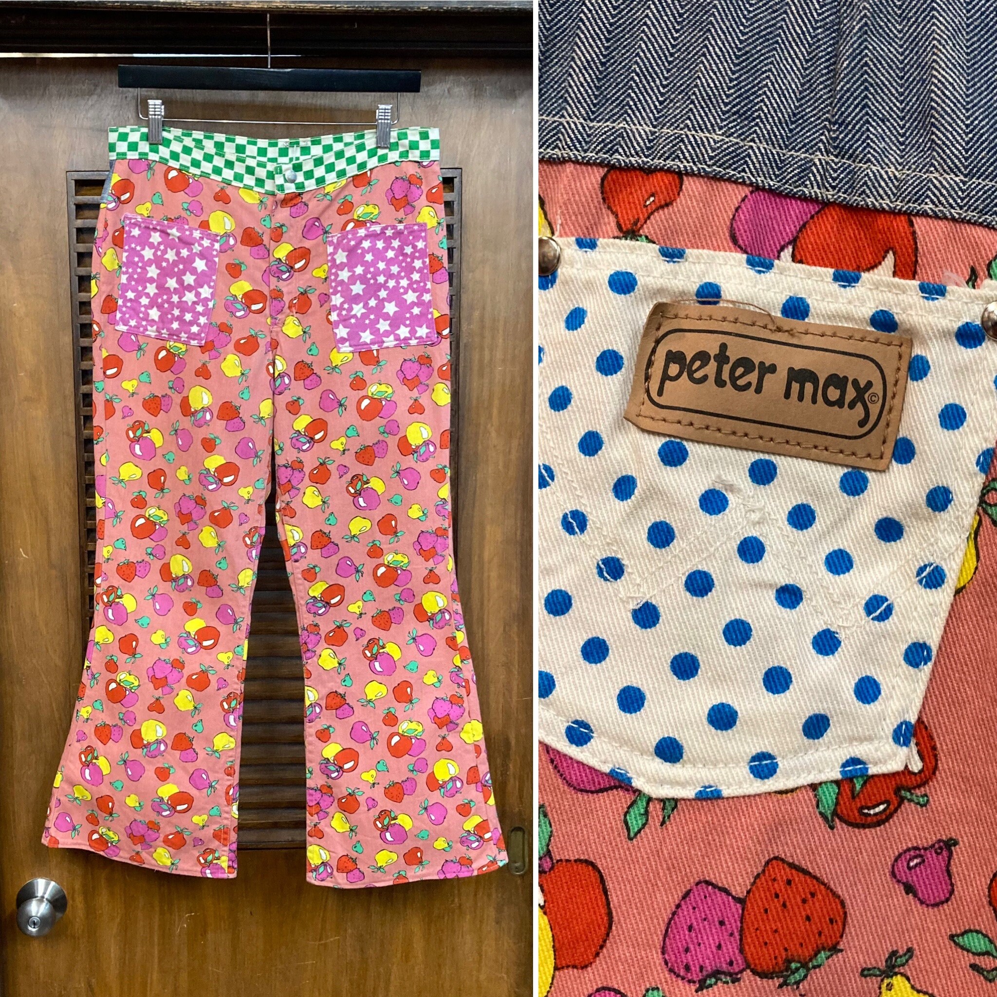 Vintage 1960's “peter Max” Wrangler Krazy Pop Art Denim Vintage 1960's “peter Max” Wrangler Krazy Pop Art Denim