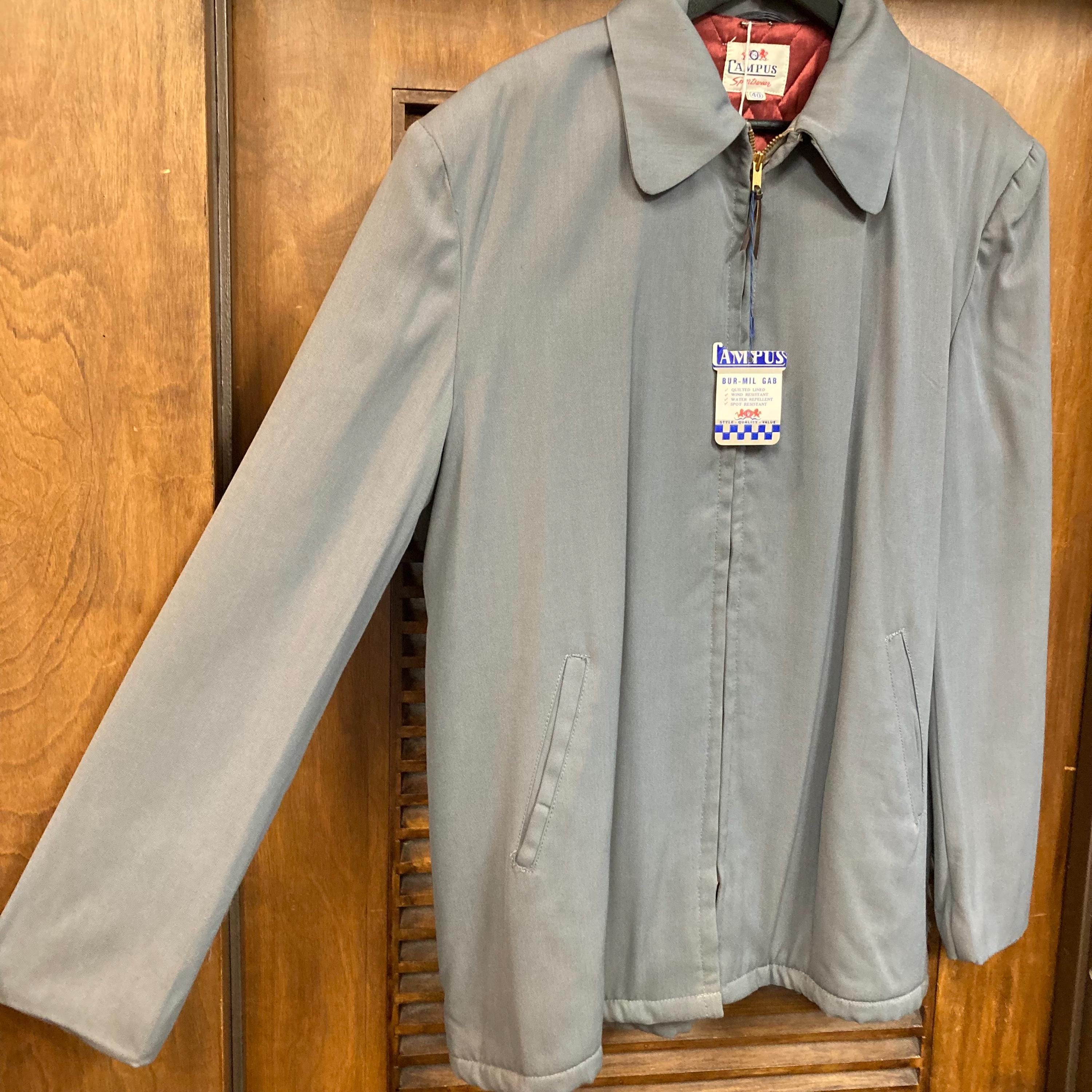 50s Campus Rayon Gabardine Shirt Vintage 1950s CAMPUS Rayon