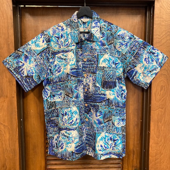 【美品】50s KAMEHAMEHA S/S Shirts コットン M IMG_1703_2.jpg?format=1500w