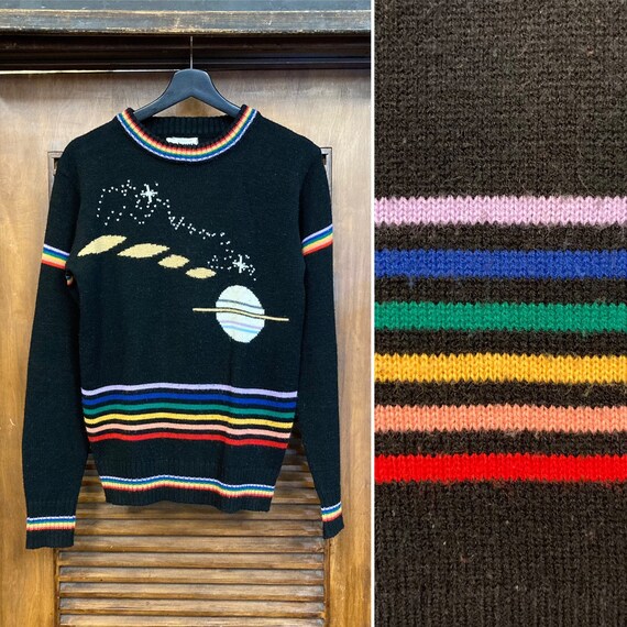planet rainbow sweater