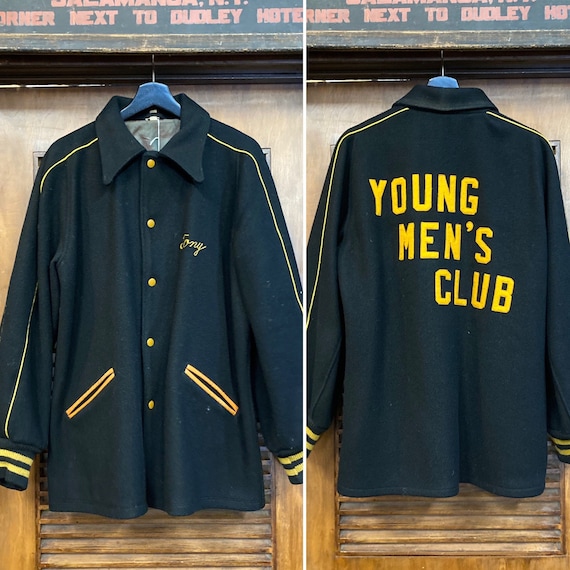 1950’s Young Men’s Club Wool Rockabilly Jacket, 50