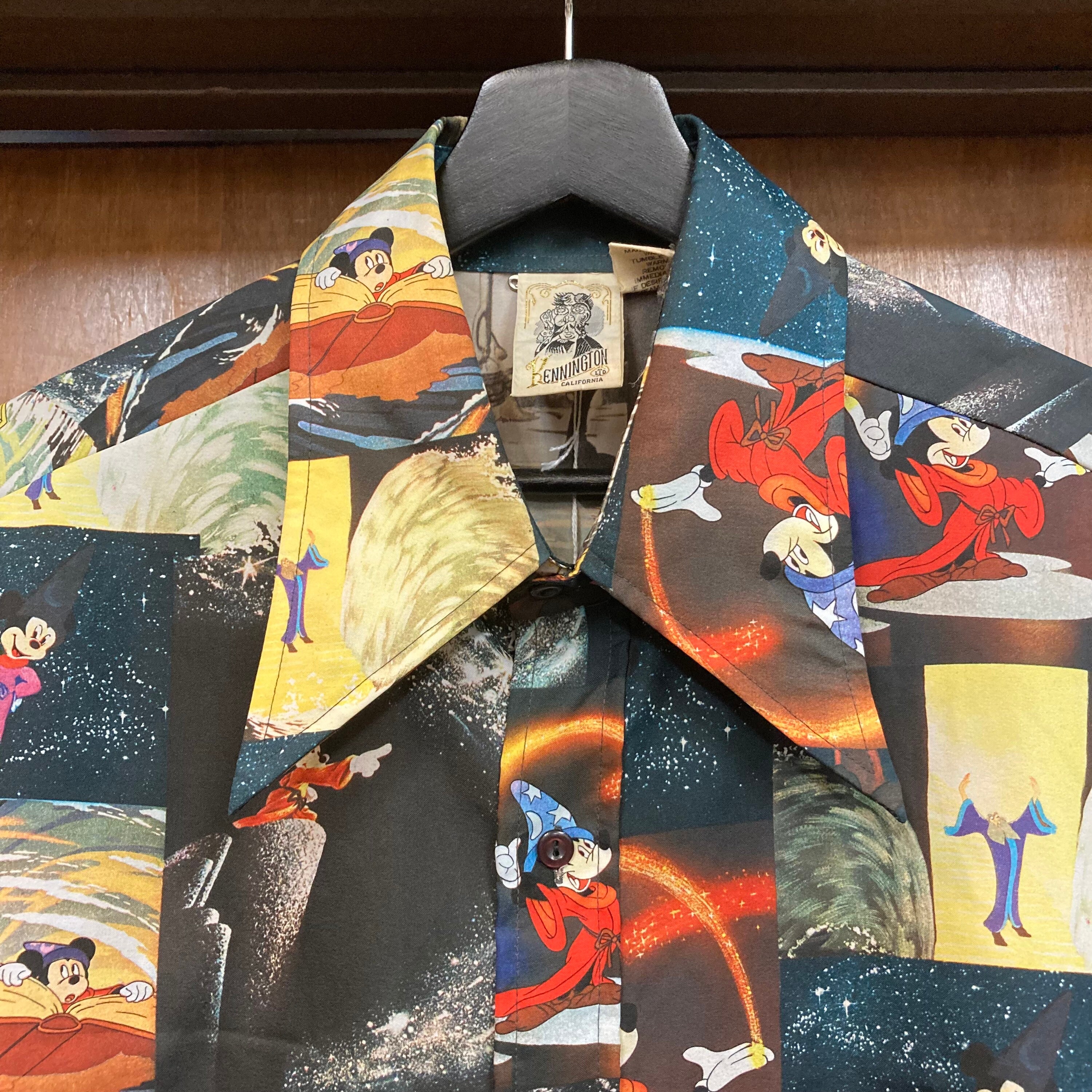 Vintage 1970's Size L Mickey Mouse Disney Fantasia Poly