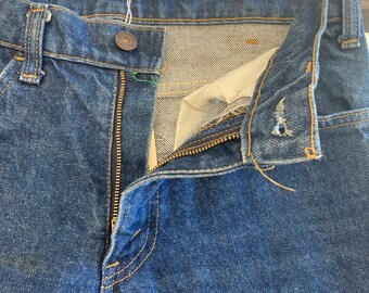 Vintage 1970's W31 Levi's 684 Orange Tag Hip Hugger Elephant