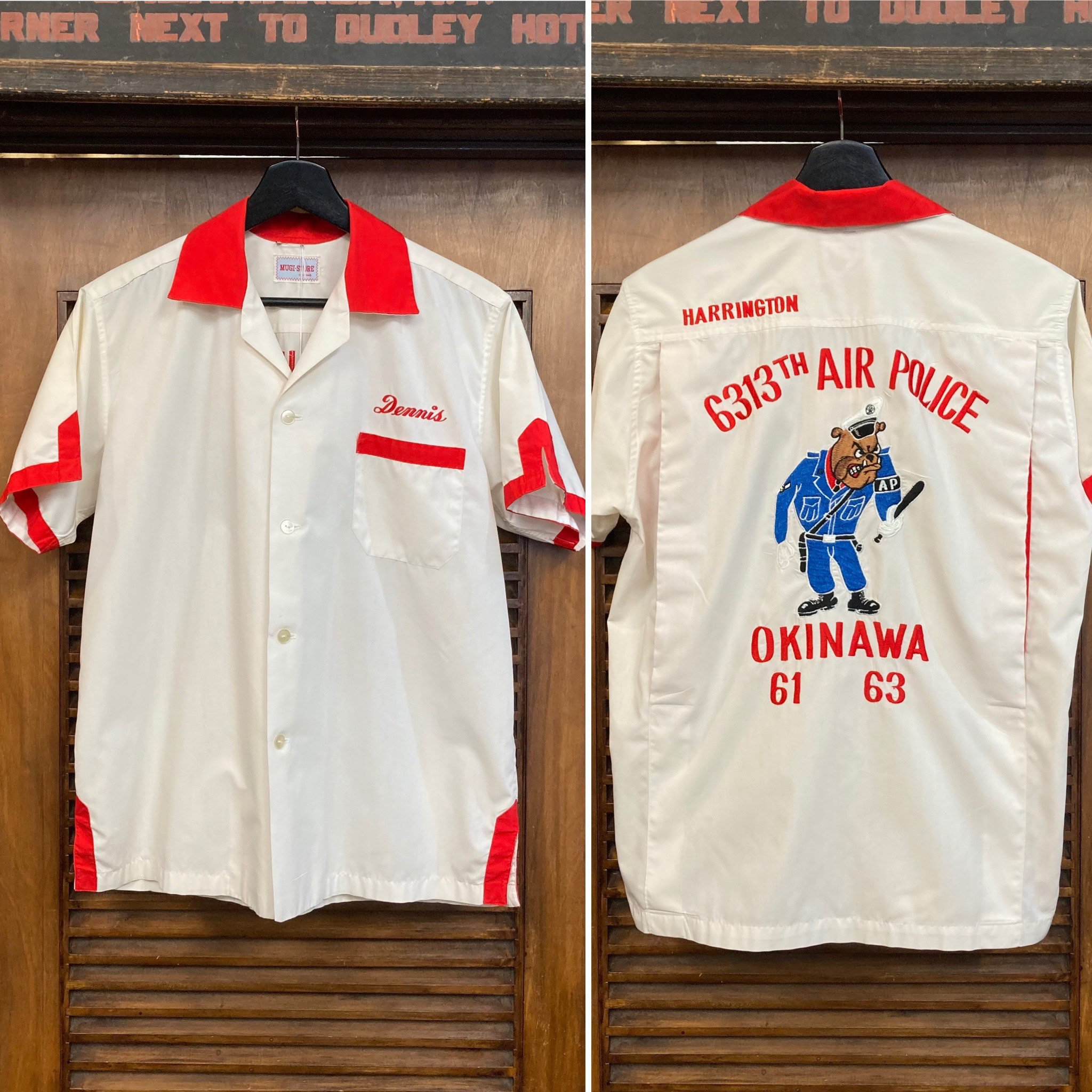 Vintage 1960s Japan Military Bulldog Okinawa Bowling Shirt - Etsy India Vintage 1960s Japan Military Bulldog Okinawa Bowling Shirt - Etsy India