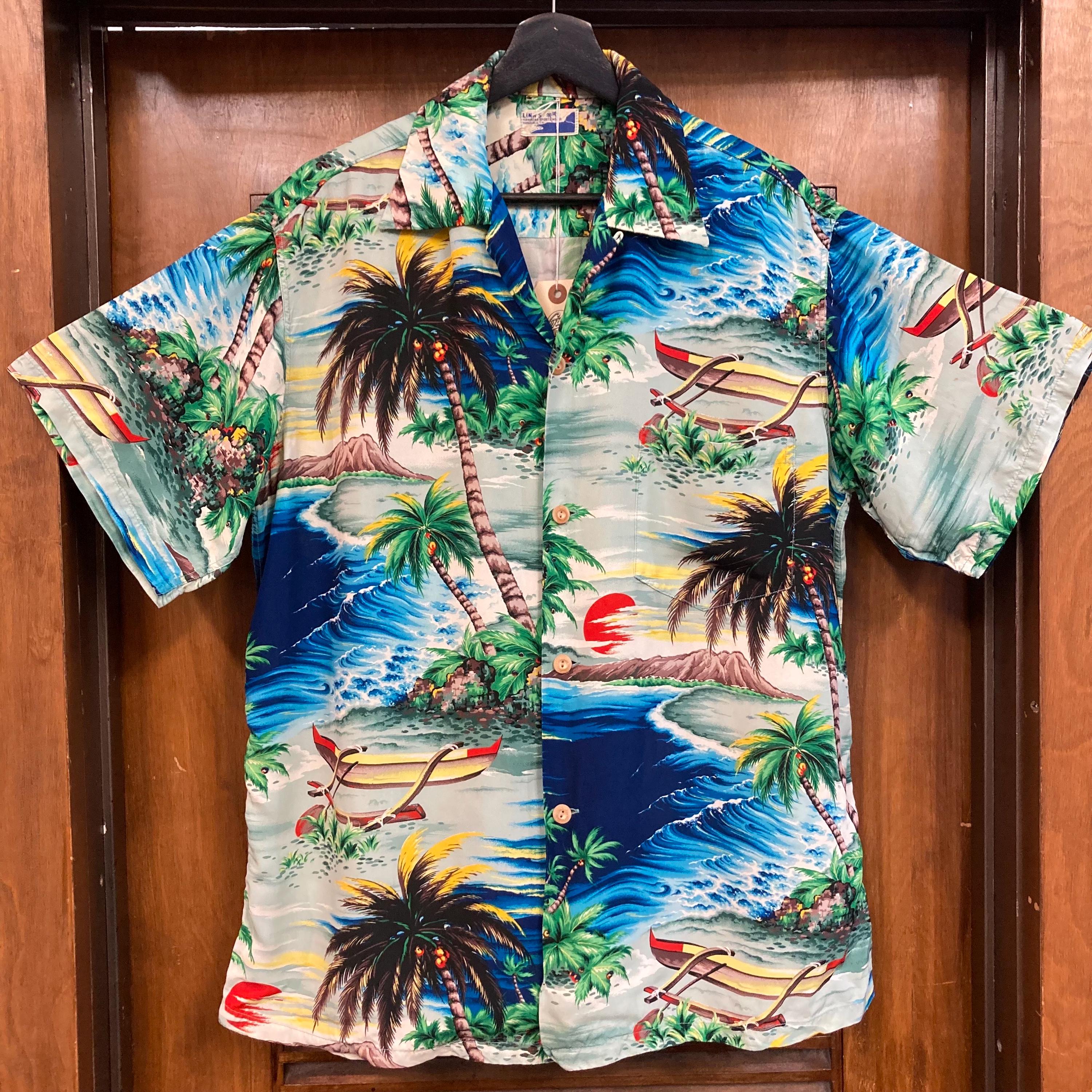 トップス 50s Hawaiian Tops opencollar shirt 50s Hawaiian Tops opencollar shirt