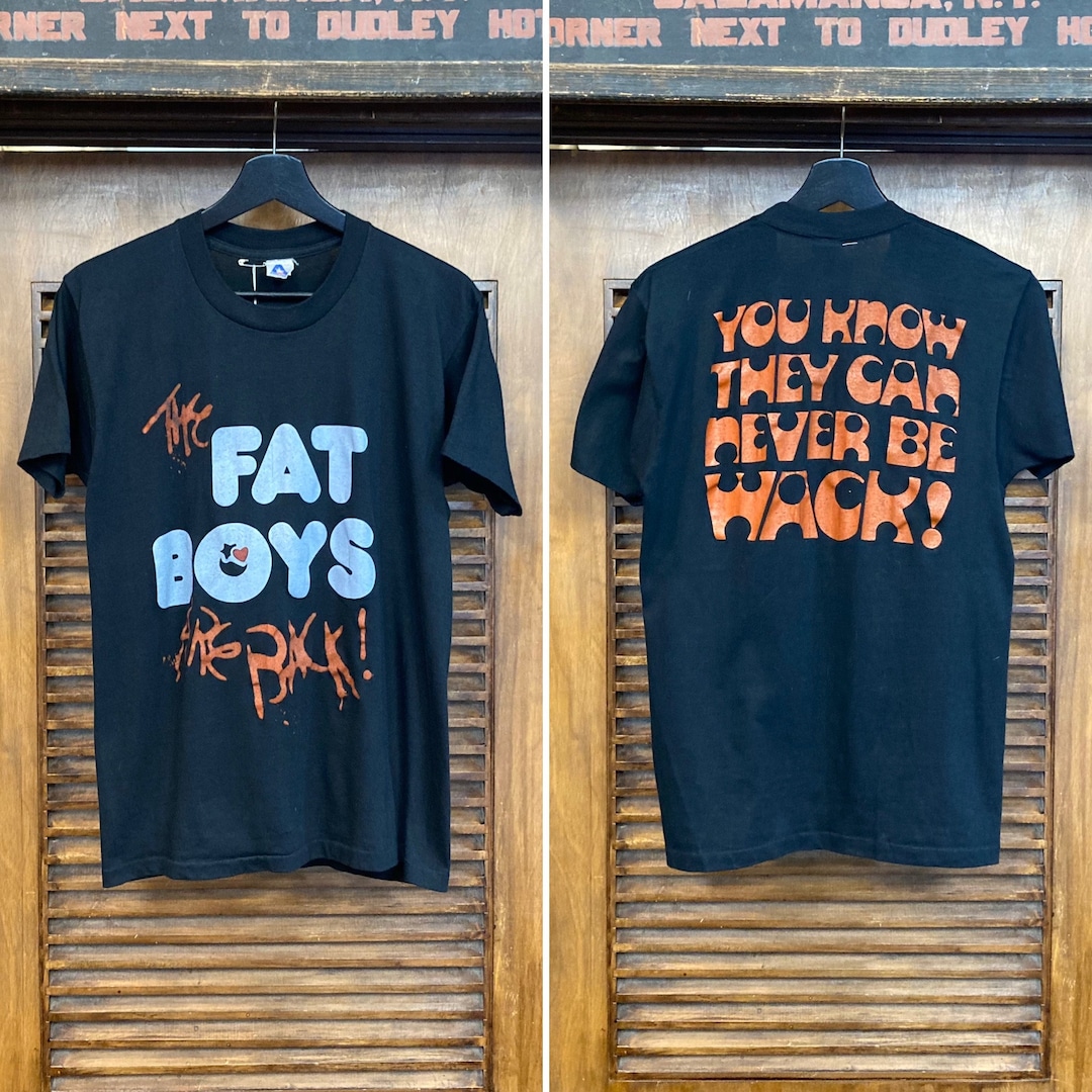 ヴィンテージ 1980 年代「The Fat Boys」ヒップホップ ラップ バンド